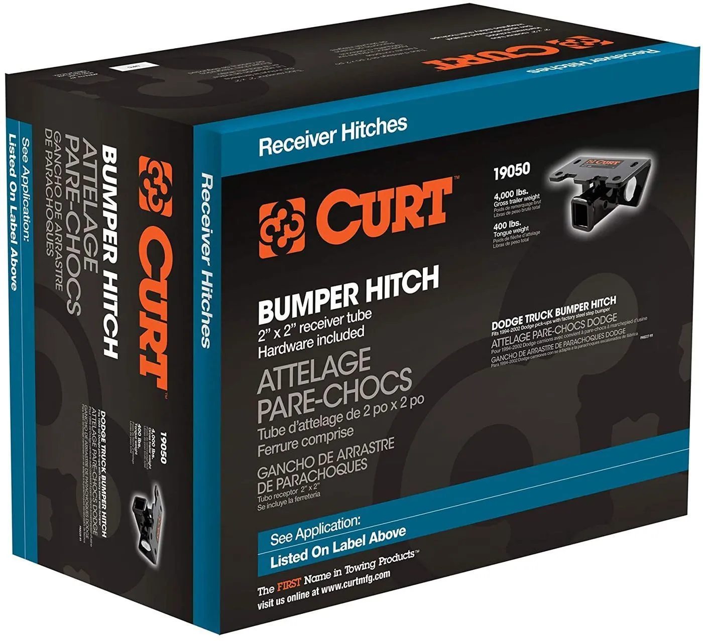 2 IN X 2 IN REC HITCH BOX